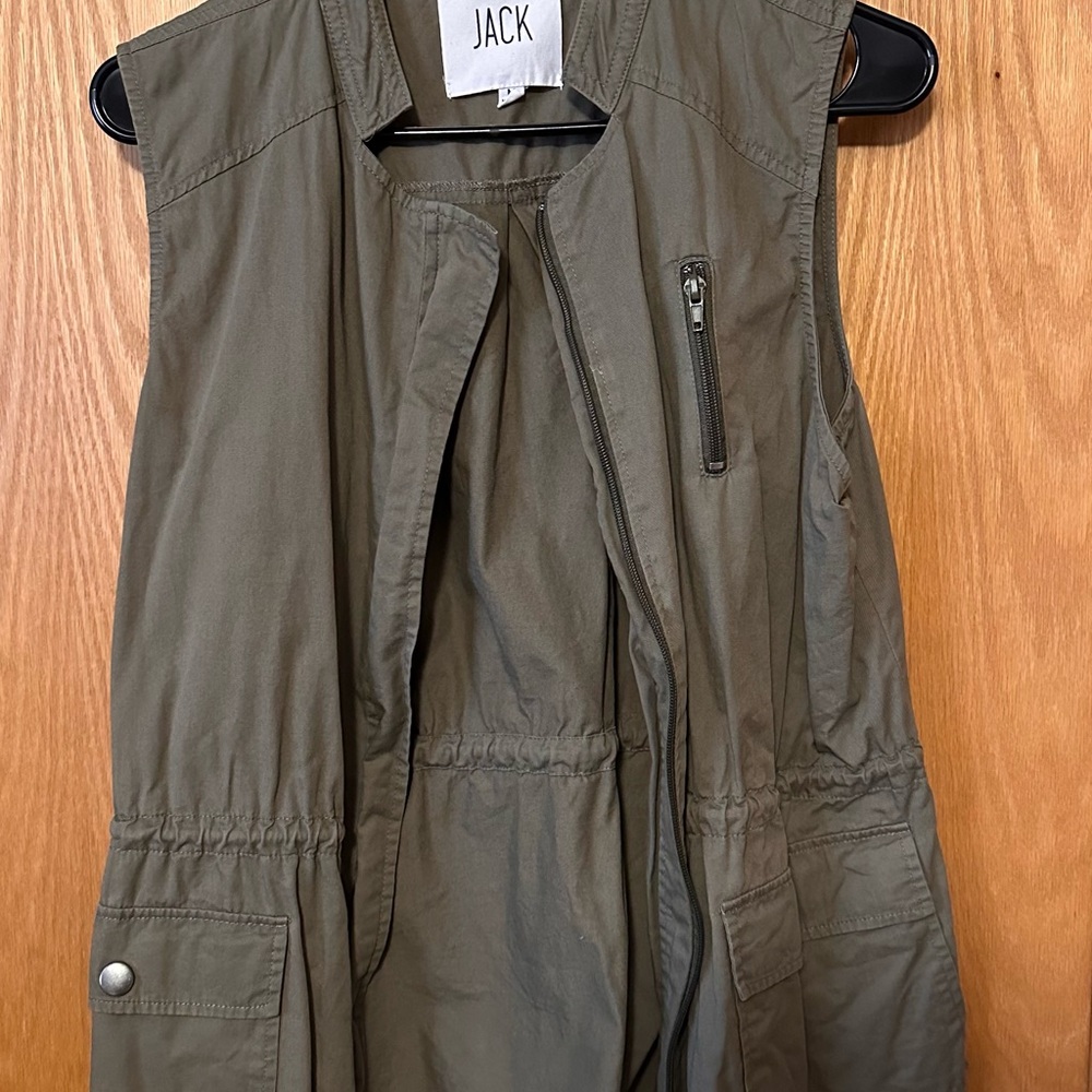 Jack by BB Dakota Olive Vest